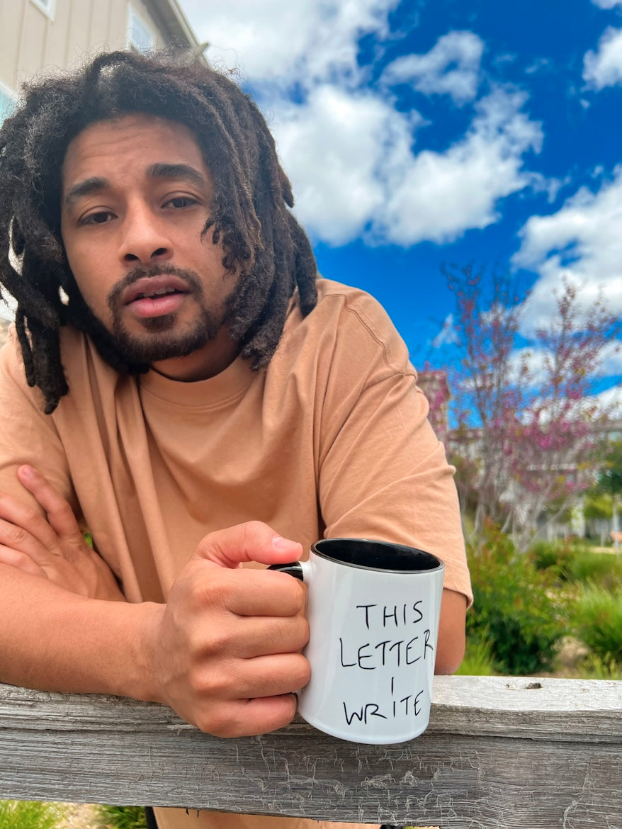 This Letter I Write Mug