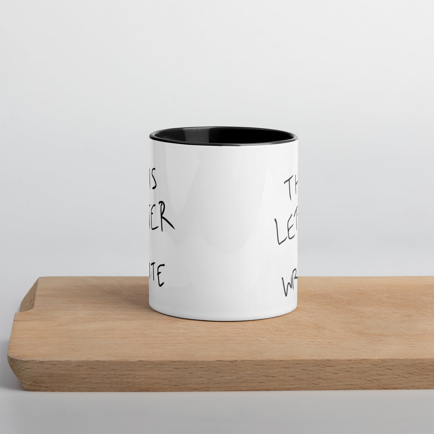 This Letter I Write Mug