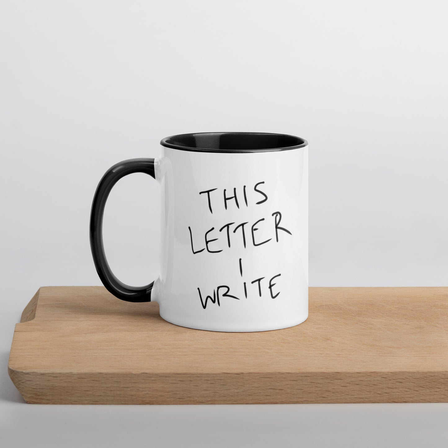 This Letter I Write Mug