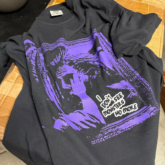 From The Vault: Monsters Black T-Shirt